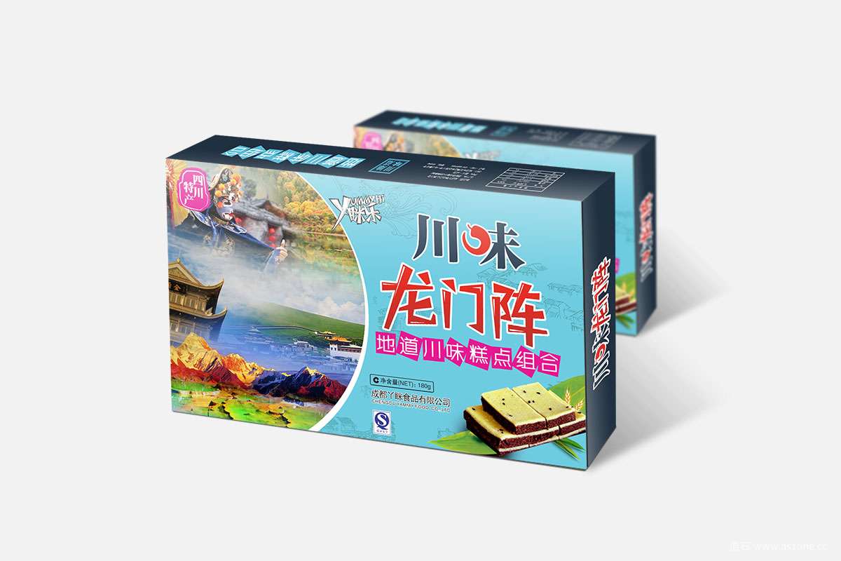 川味糕点包装
