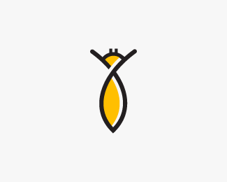 蜜蜂形象Logo