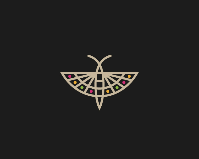 蝴蝶形象Logo品牌设计