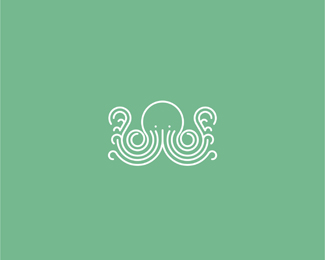 章鱼形象Logo