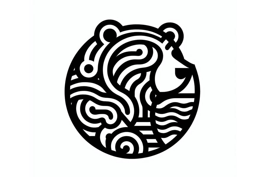 熊图案的LOGO
