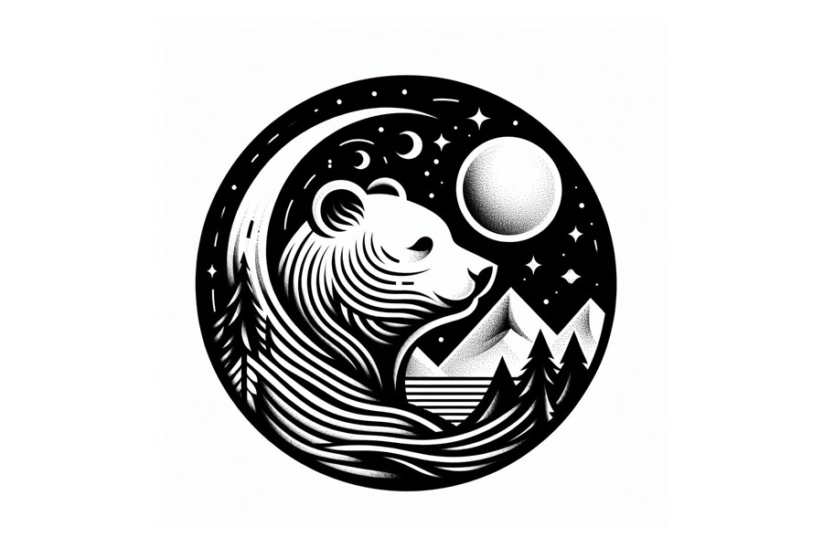 熊图案的LOGO