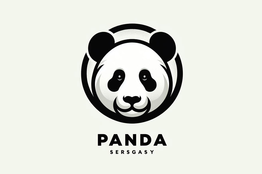 熊猫LOGO设计