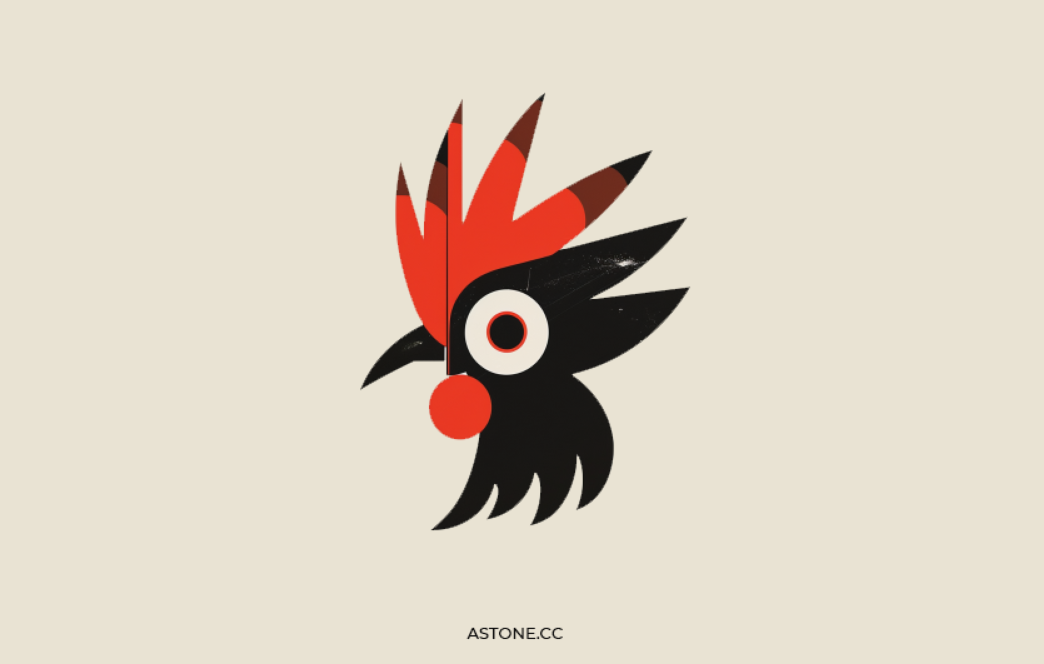 公鸡logo