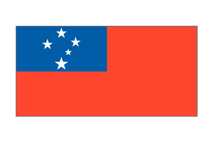 萨摩亚国旗