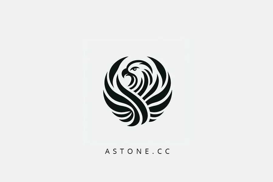 鹰的logo设计图