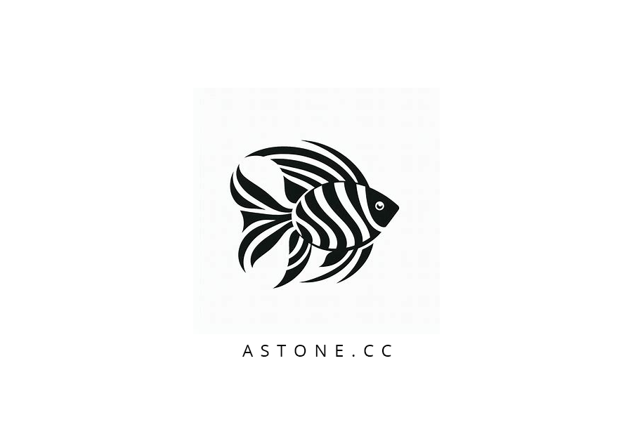 斑马鱼logo设计图
