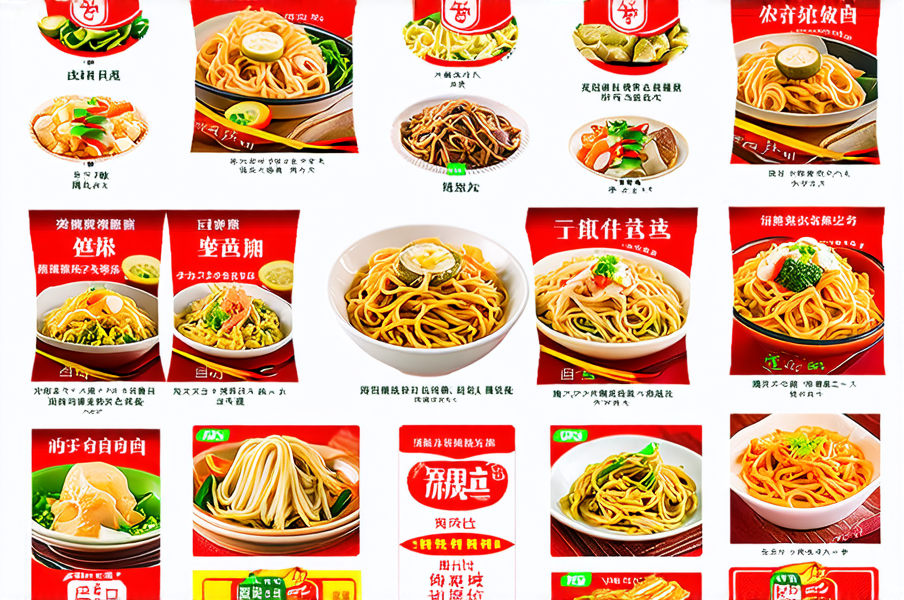 热干面图片