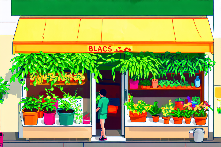 绿植花卉店