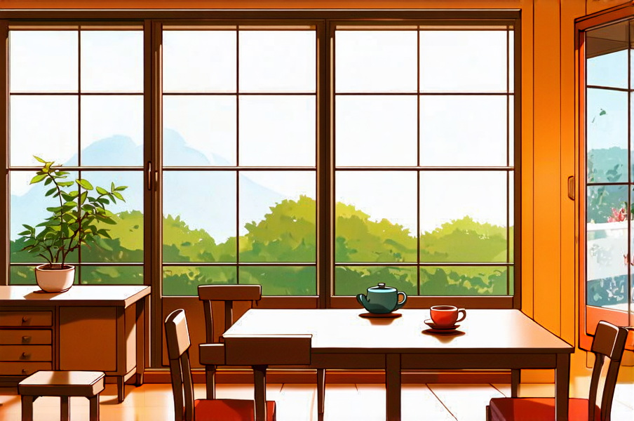 中国风茶室